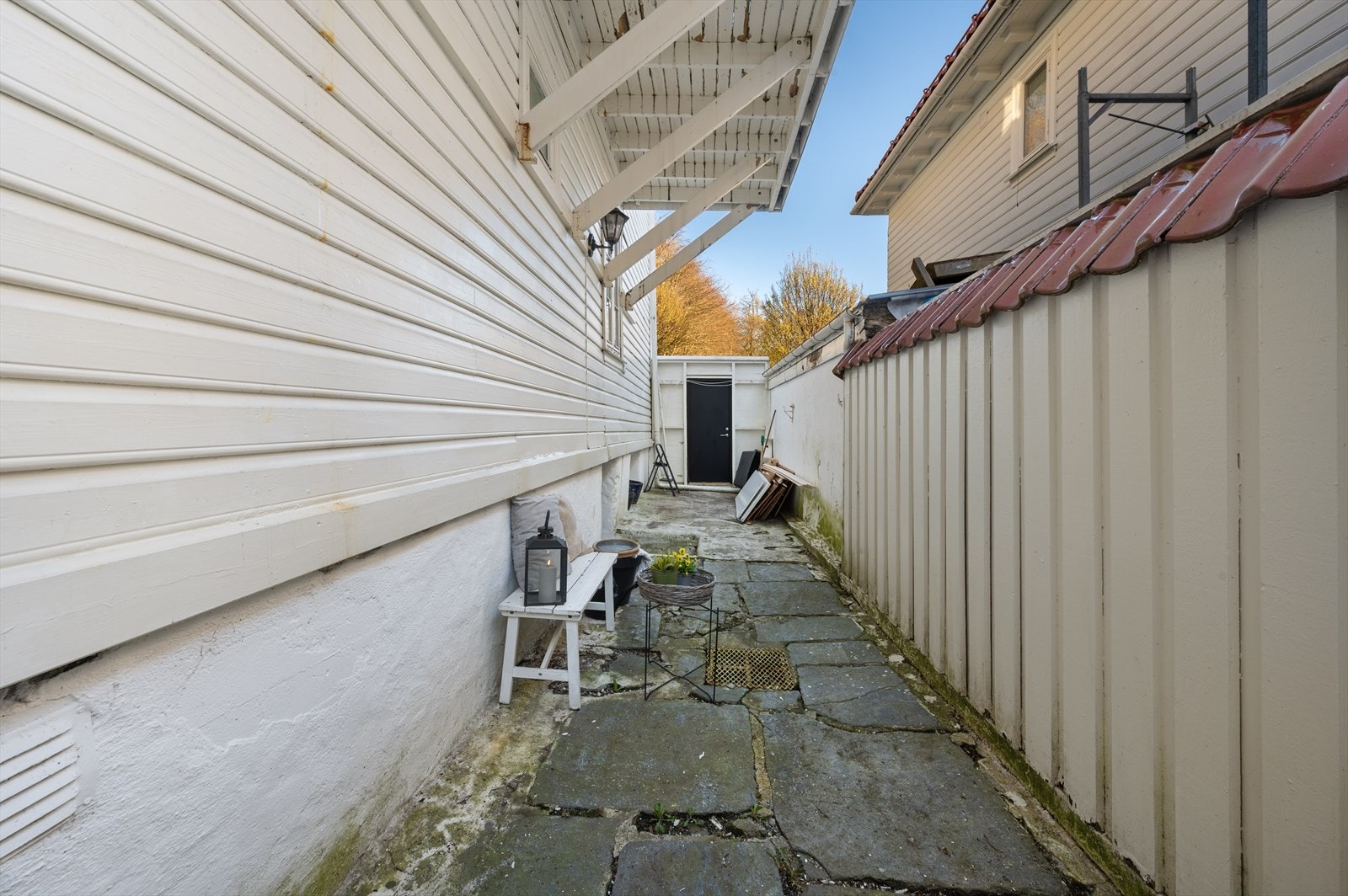 Privat bakgård Galleribilde