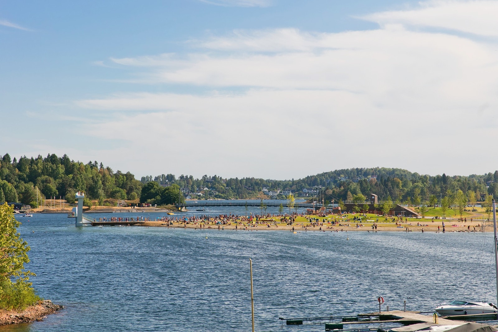 Nærområdet - Kadettangen er et fantastisk sted å nyte varme sommerdager. Galleribilde