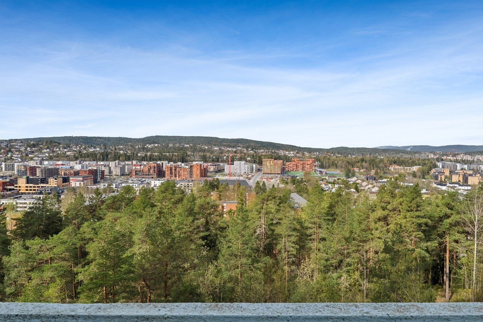 Utsikt fra 9.etg. Galleribilde