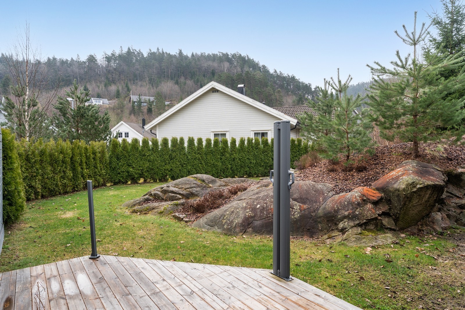 Pent opparbeidet hage. Galleribilde
