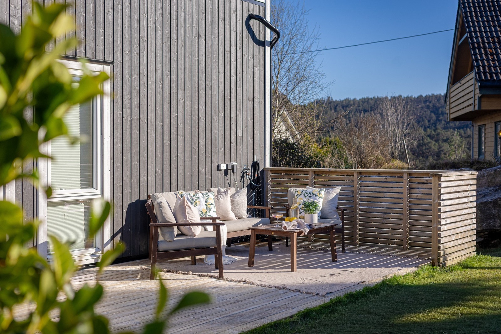Uteområde. Galleribilde