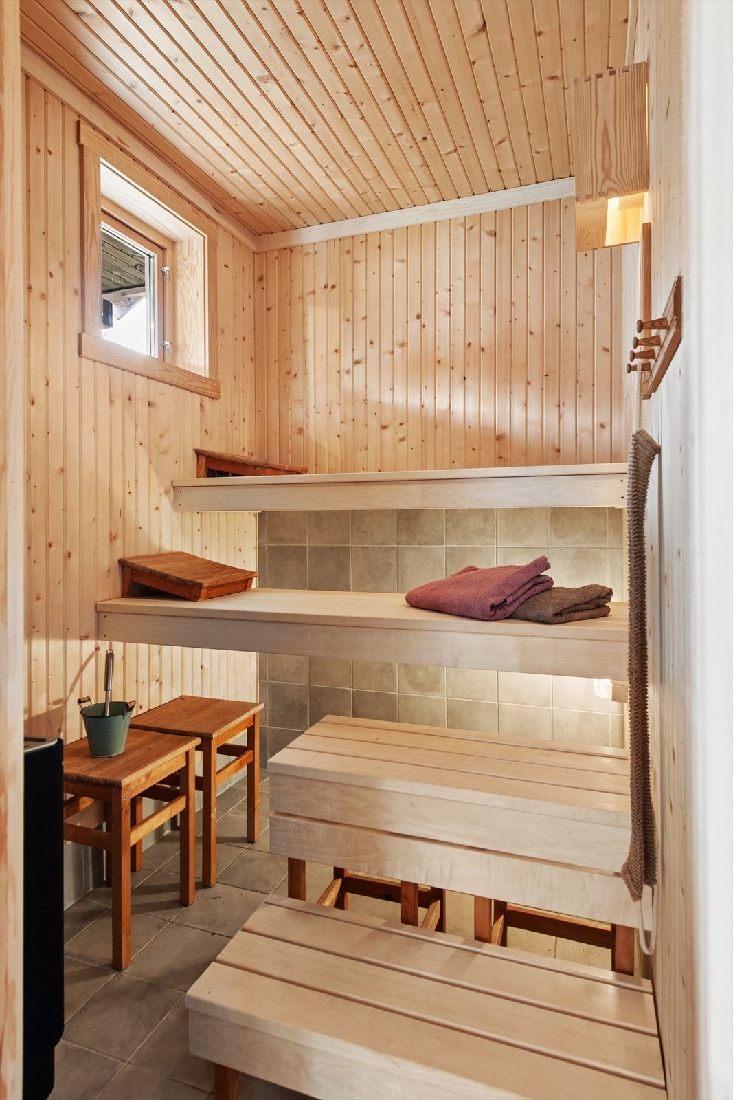 Badstuen i uthuset. Galleribilde