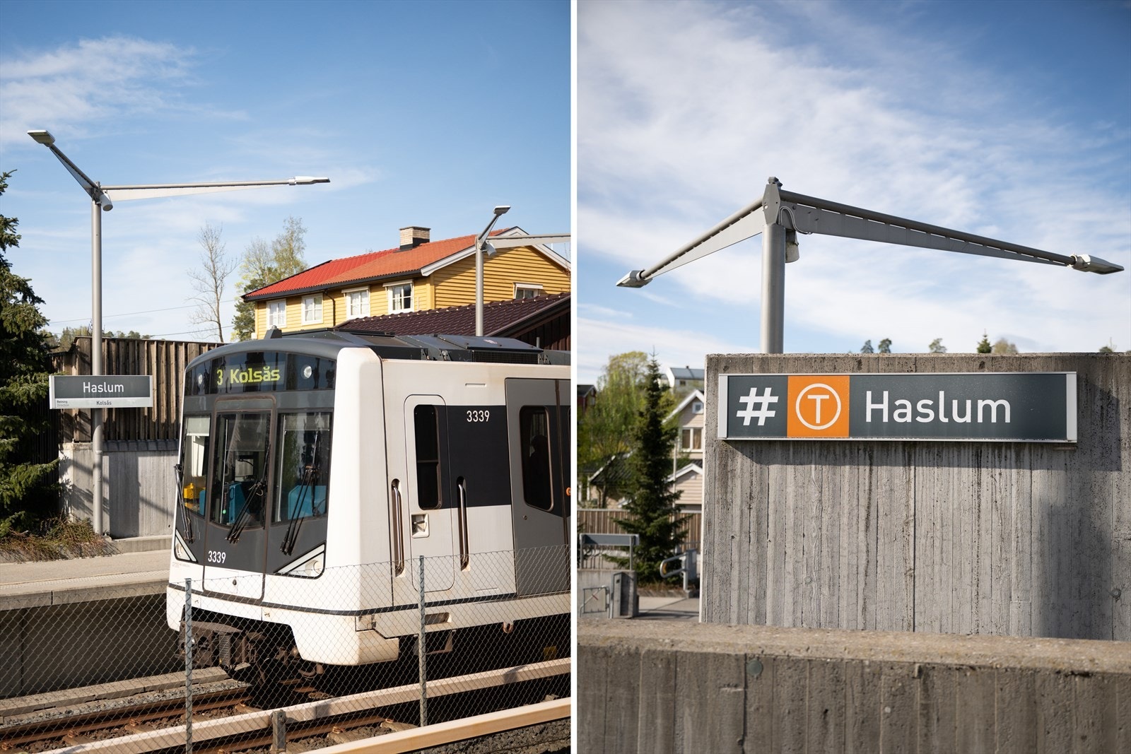 T-bane og buss ligger kun et par minutter unna og gir enkel tilgang til Oslo og omkringliggende områder Galleribilde