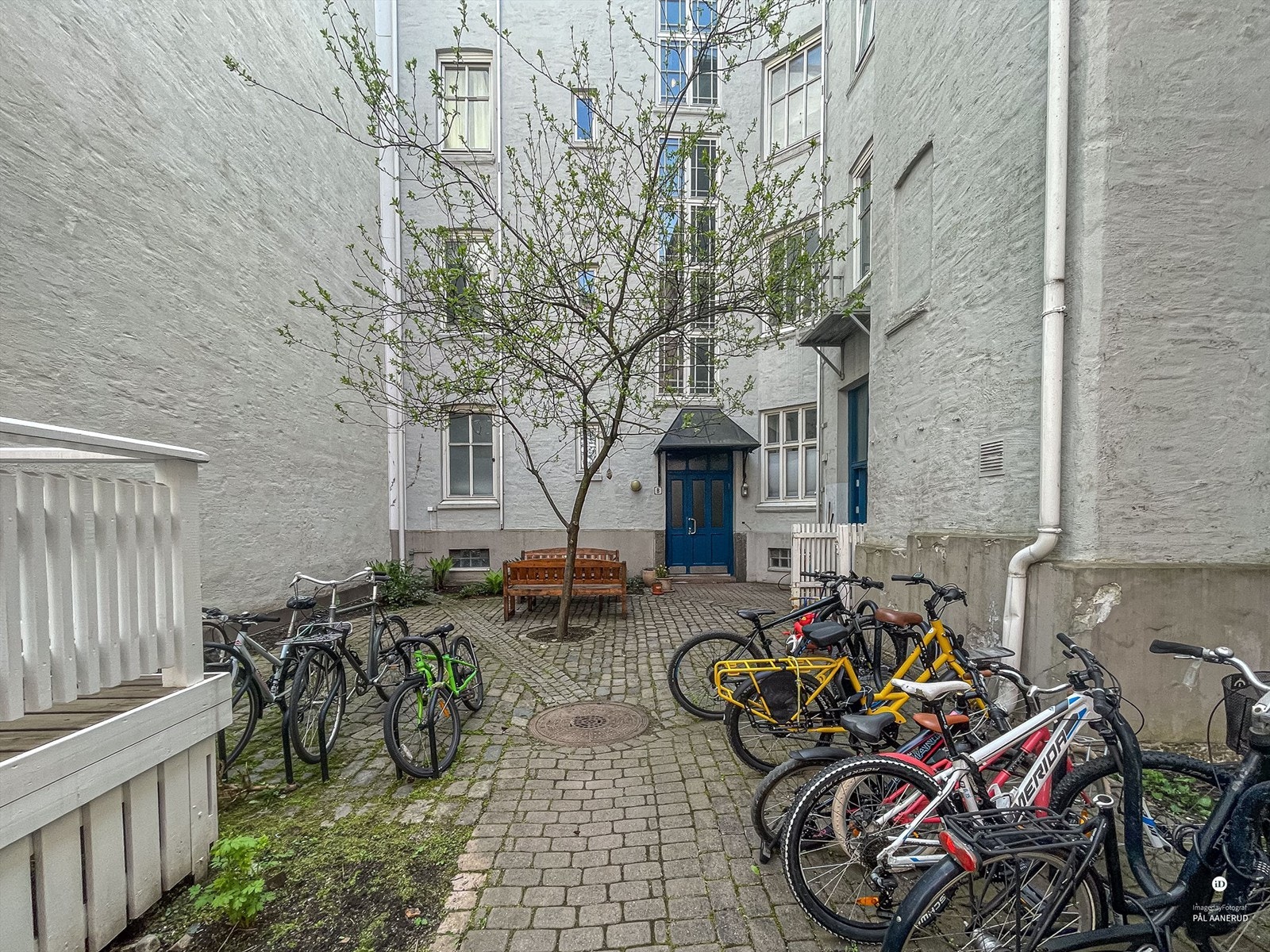 Eiendommen ligger innenfor Middelalderbyen i Oslo som er automatisk fredet av riksantikvaren som et arkeologisk minne. Galleribilde