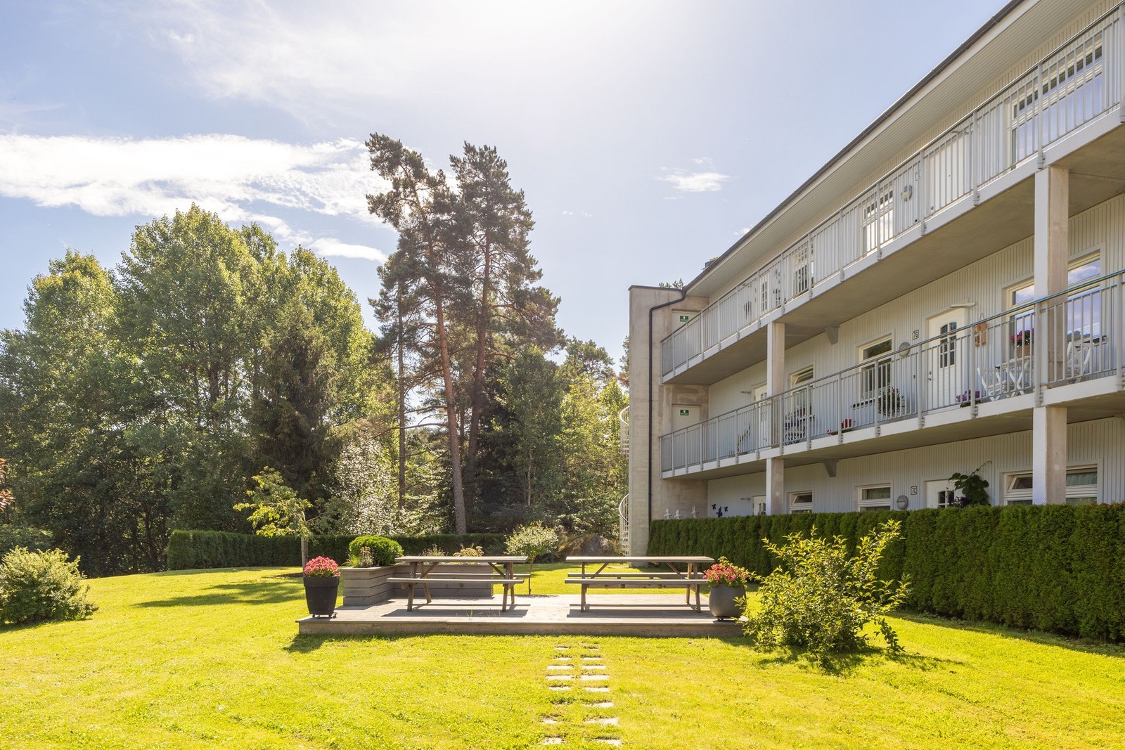 Pent opparbeidede fellesområder. Galleribilde