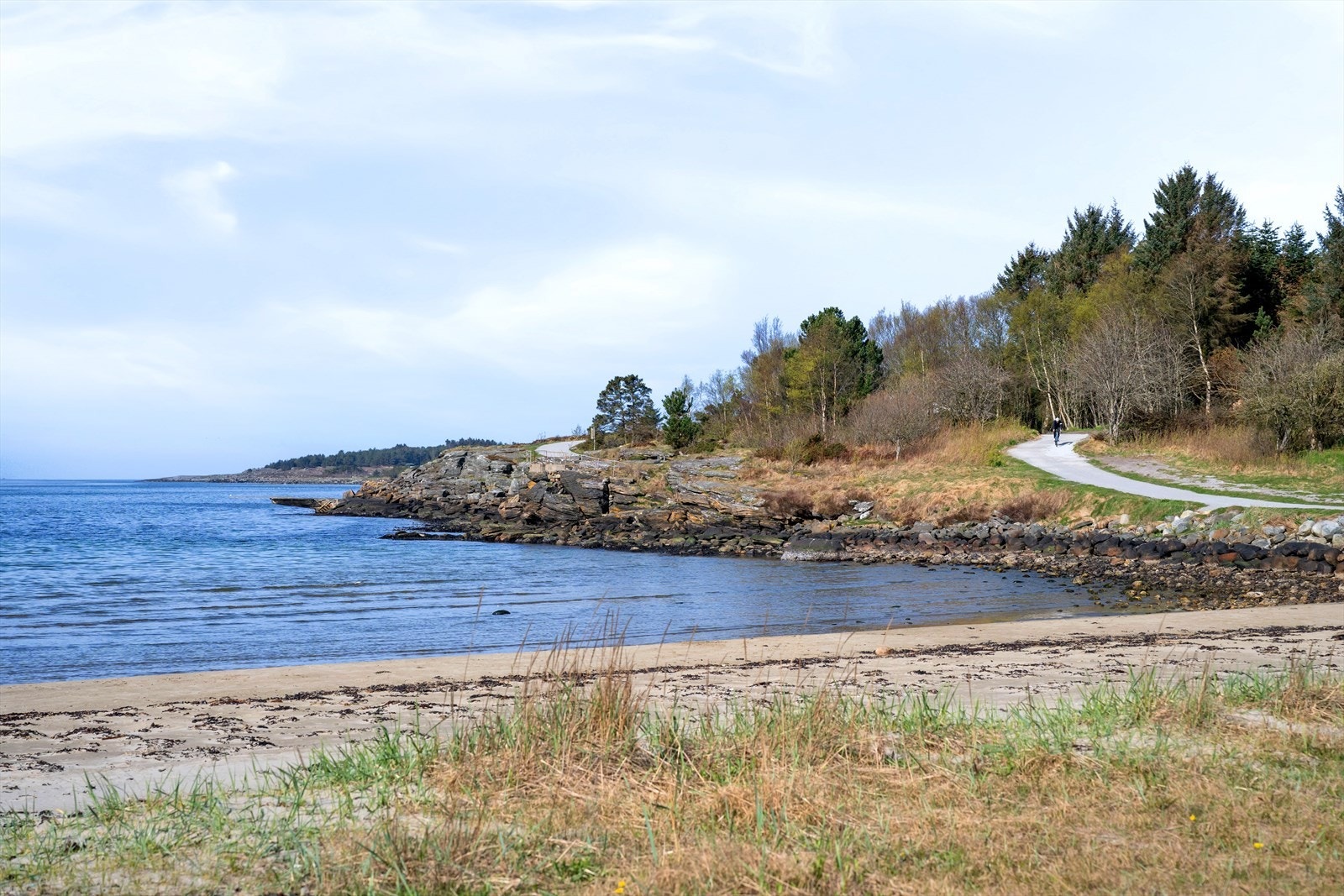 Kort vei til flotte turområder og Viste strand. Galleribilde
