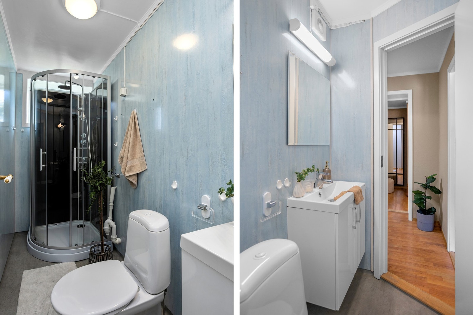 Gulvvarme på badet Galleribilde