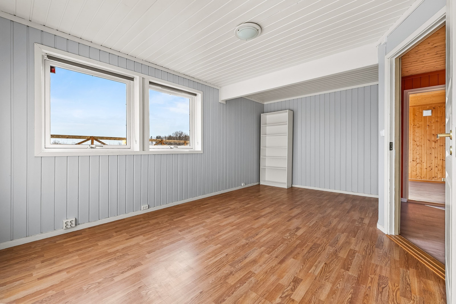 Soverommet har god plass til seng og garderobeløsning. Galleribilde