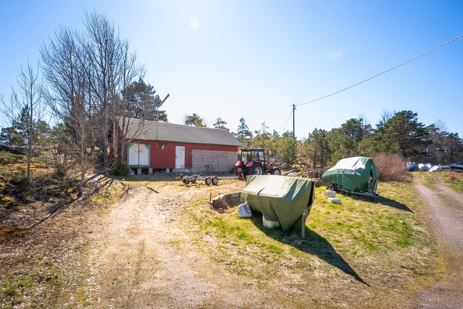 Låve med mange bruksmuligheter . Galleribilde