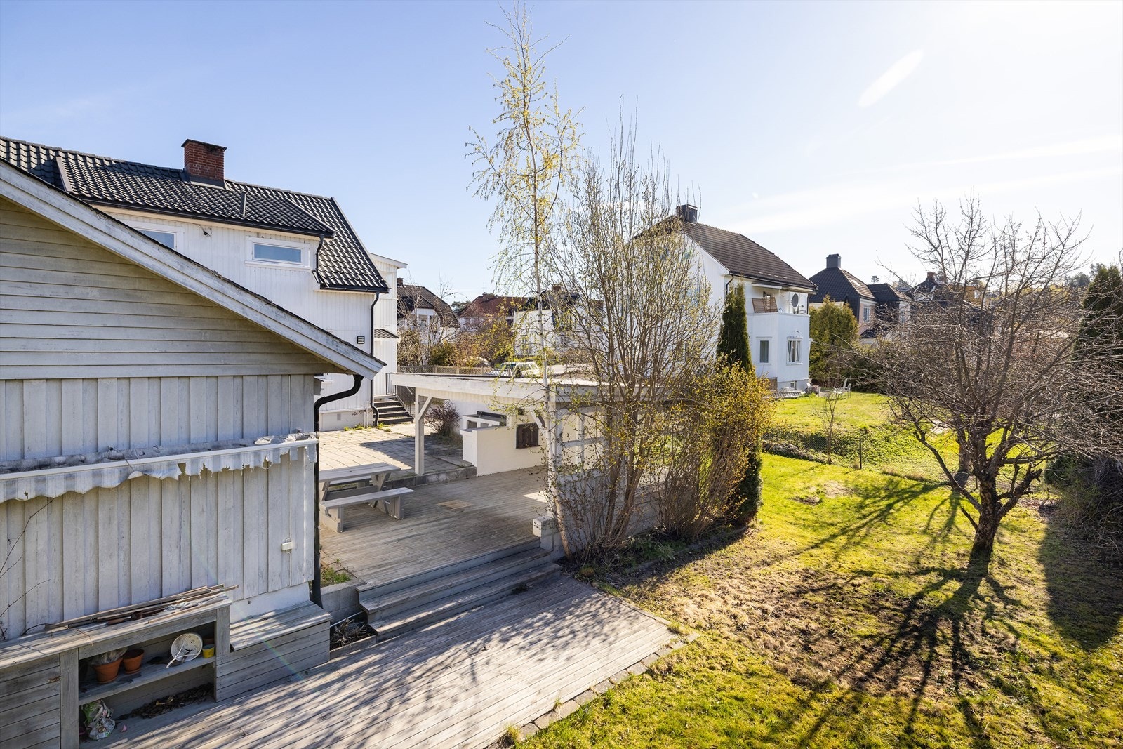 Stor frodig hage Galleribilde