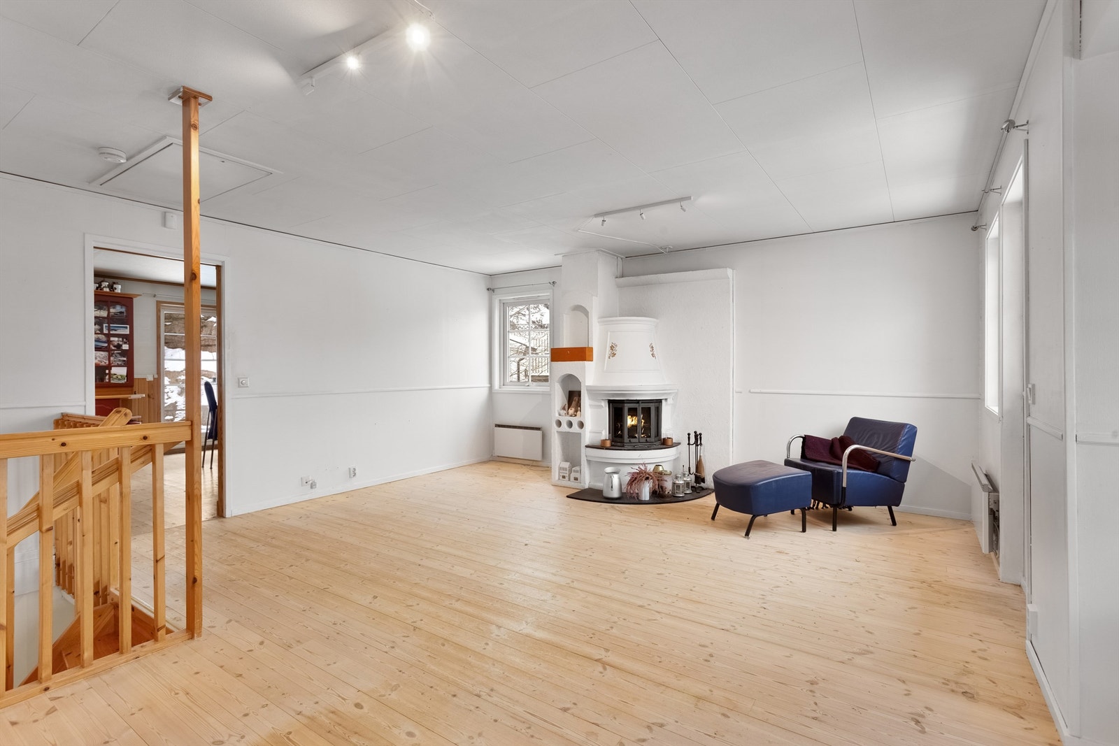 Stue med god plass til møblement. Galleribilde