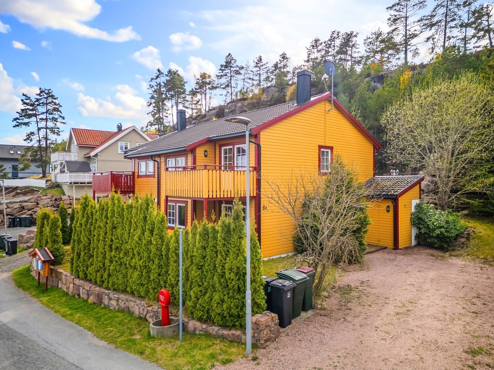Østvendt balkong på ca. 7 kvm Galleribilde