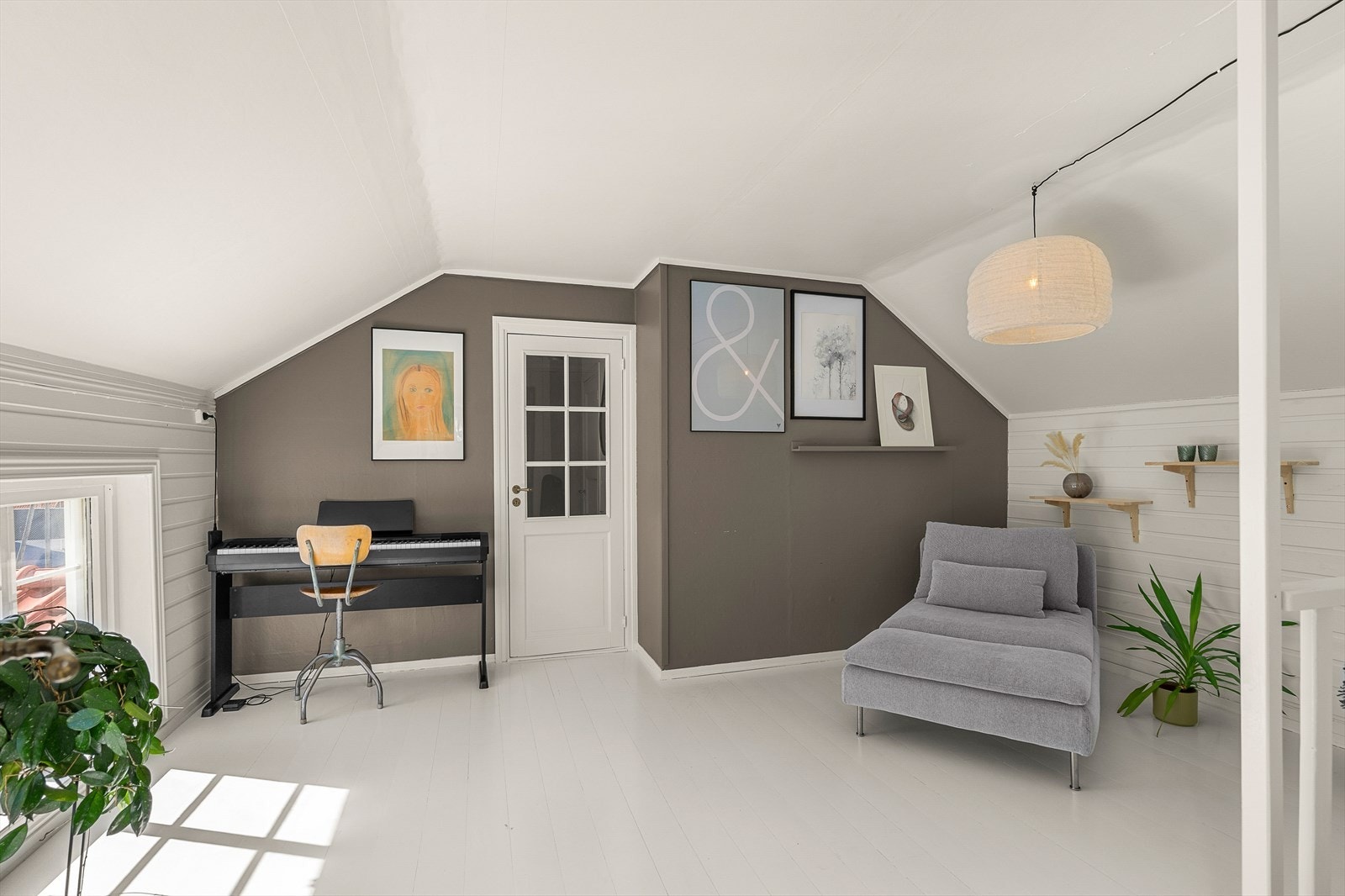 Loftstue Galleribilde