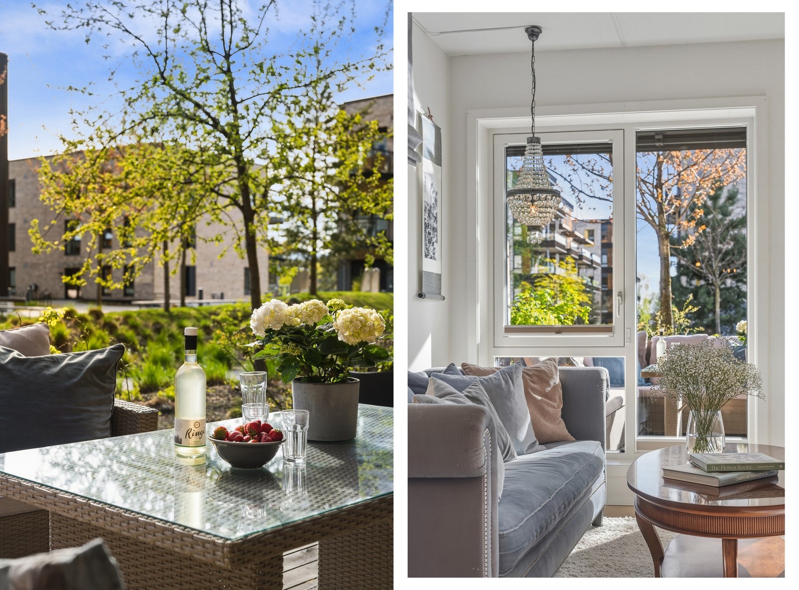 Her bor man med praktisk, trappefri adkomst med bolig i 1. etasje Galleribilde