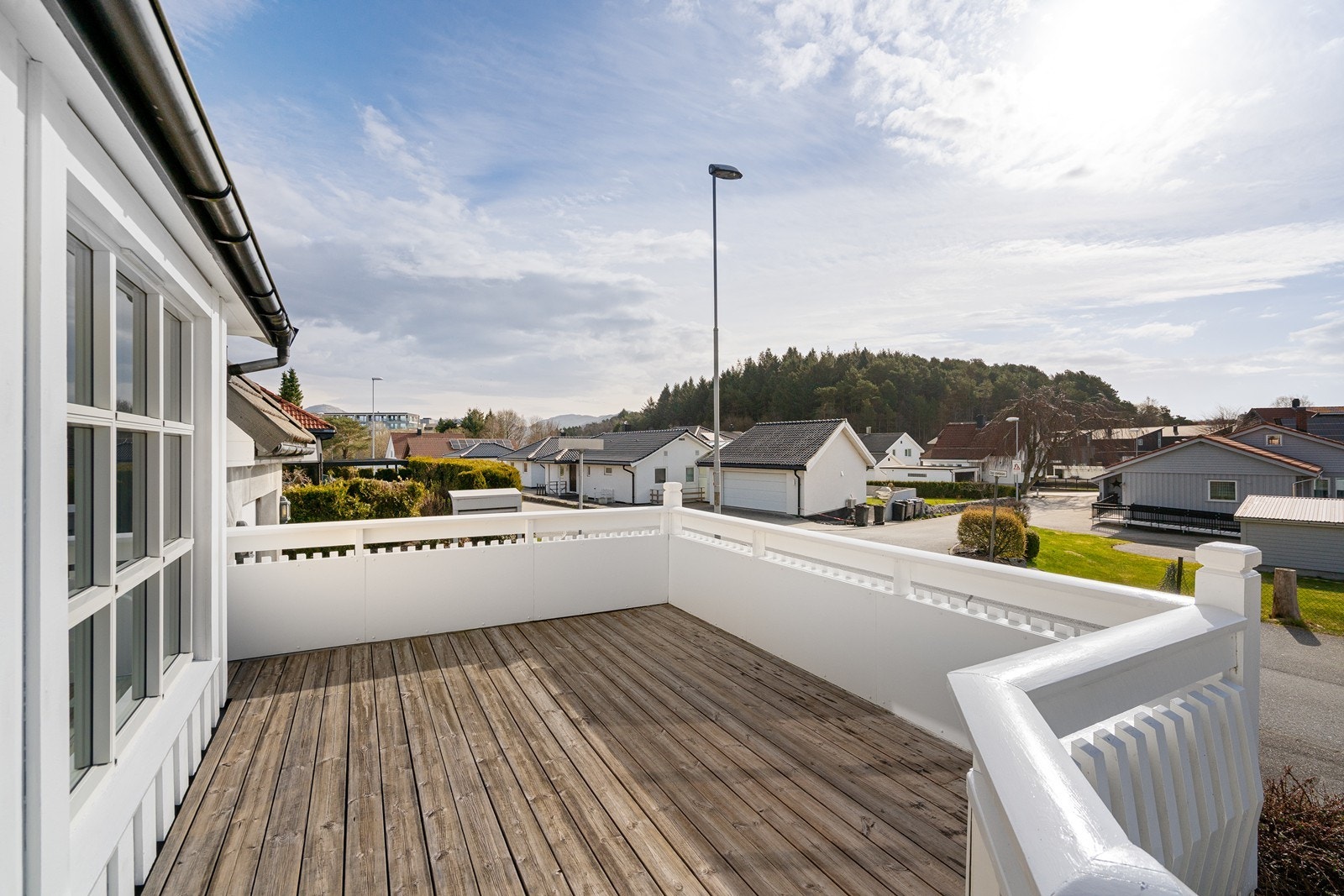 Sørvendt terrasse Galleribilde