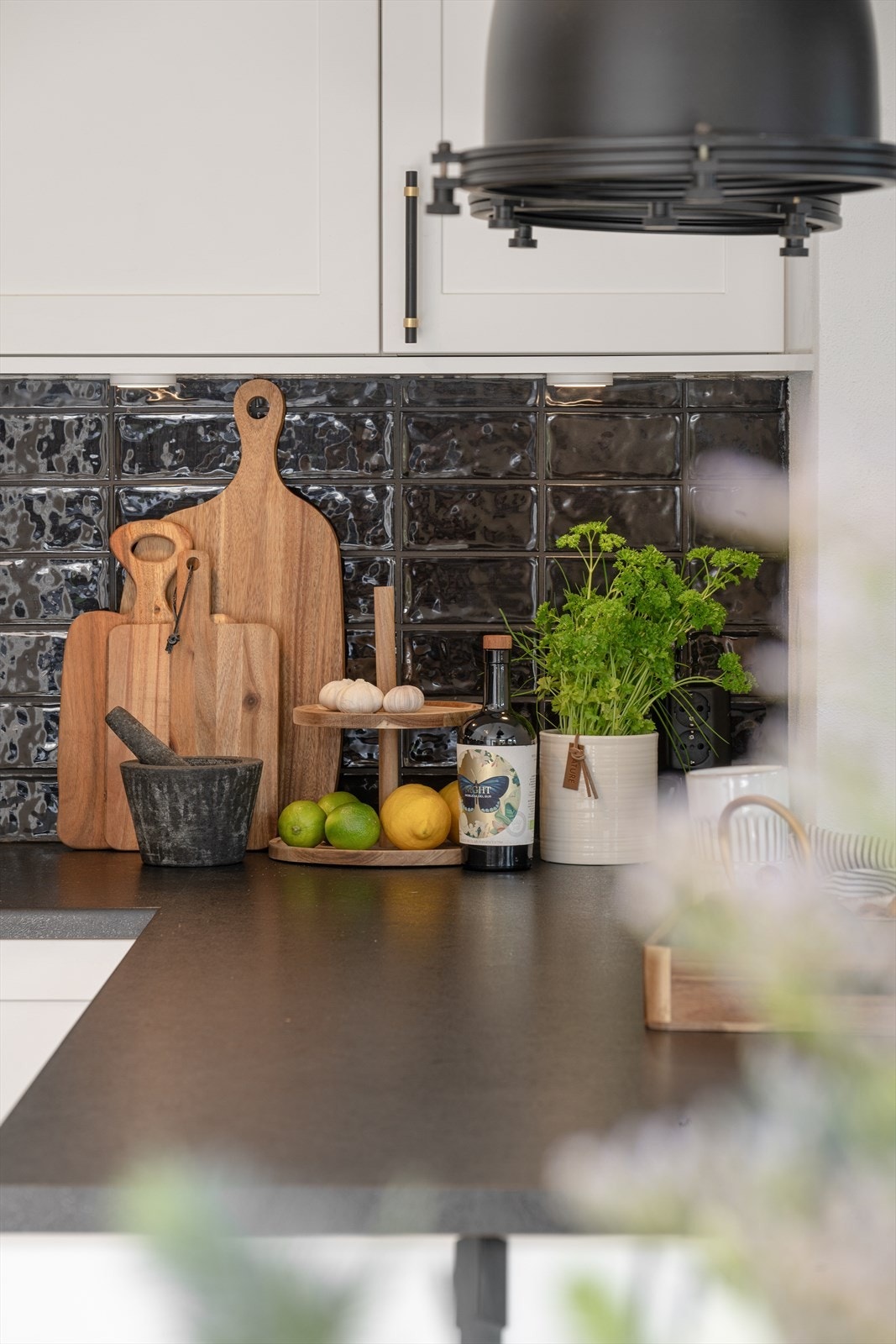 Gode arbeidsflater gir rom for kulinariske utfoldelser. Galleribilde