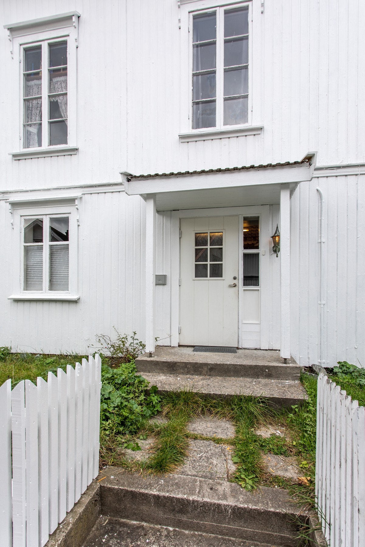 Inngangsparti nede. Galleribilde