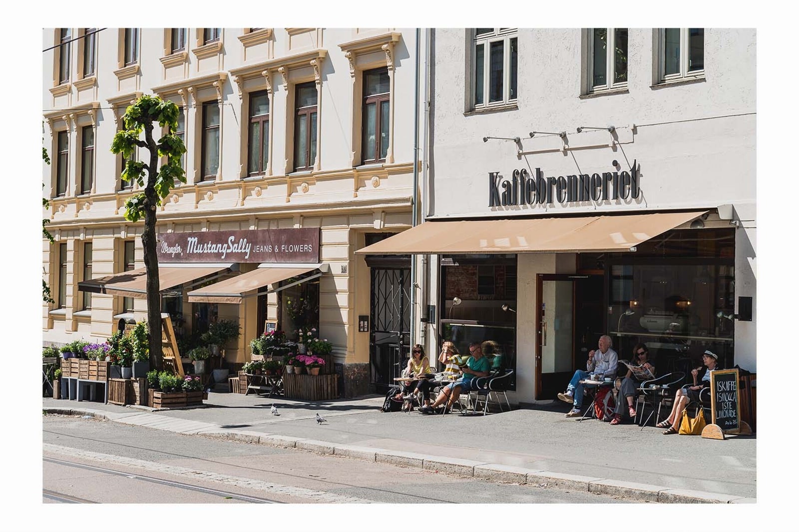 På Torshov har man en rekke cafeer og nisjebutikker. Galleribilde