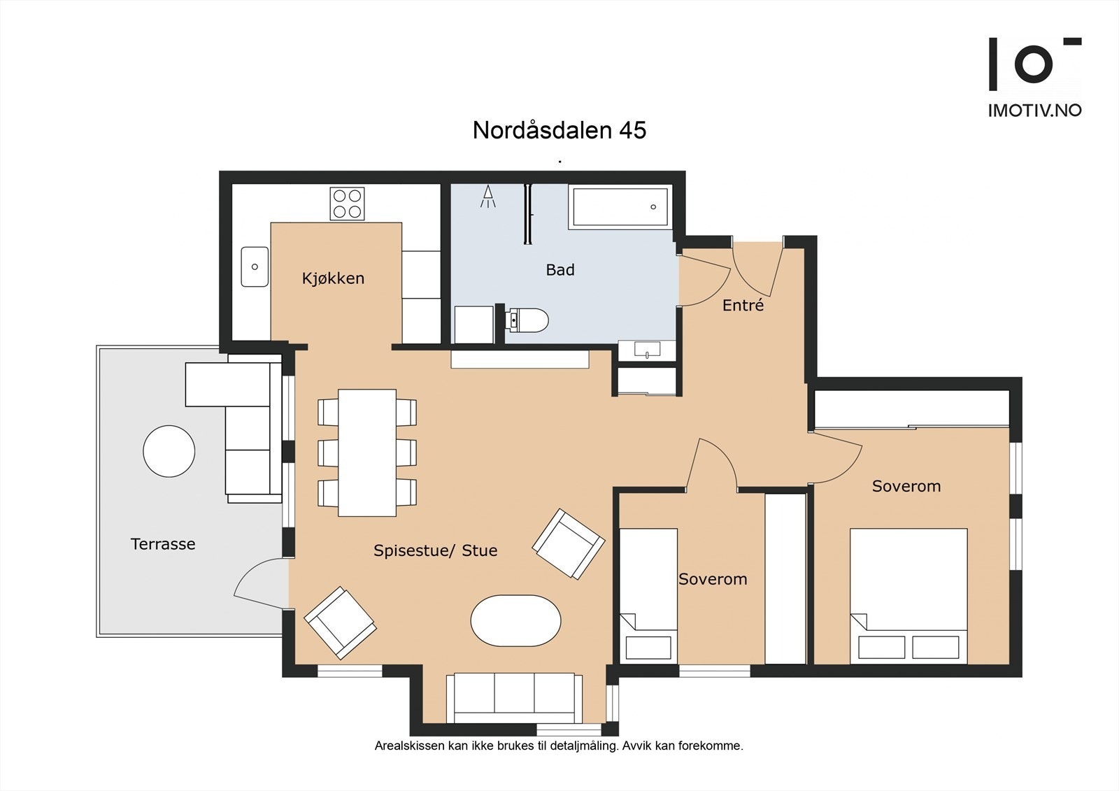 Plantegning | Nordåsdalen 45 Galleribilde