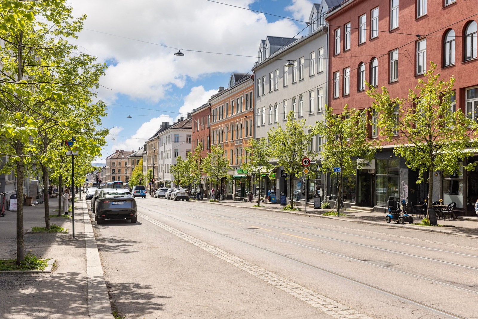 Området har et svært godt utvalg av servicetilbud Galleribilde
