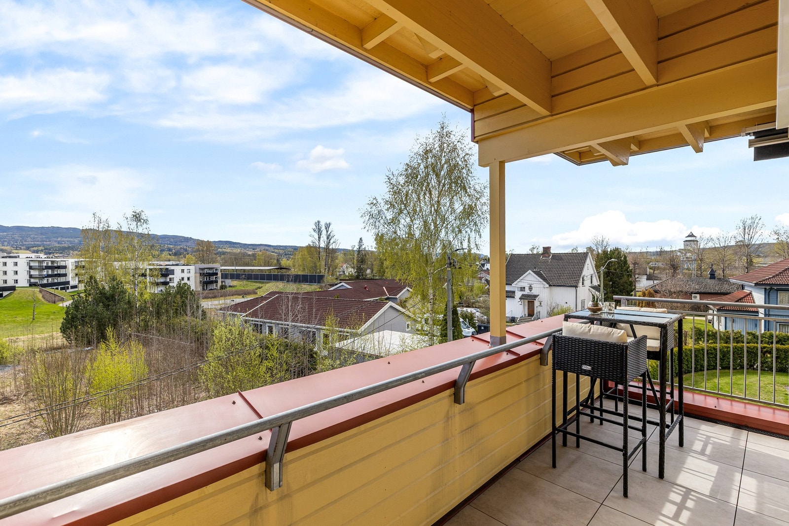 Hyggelig utsyn over nærområdet Galleribilde
