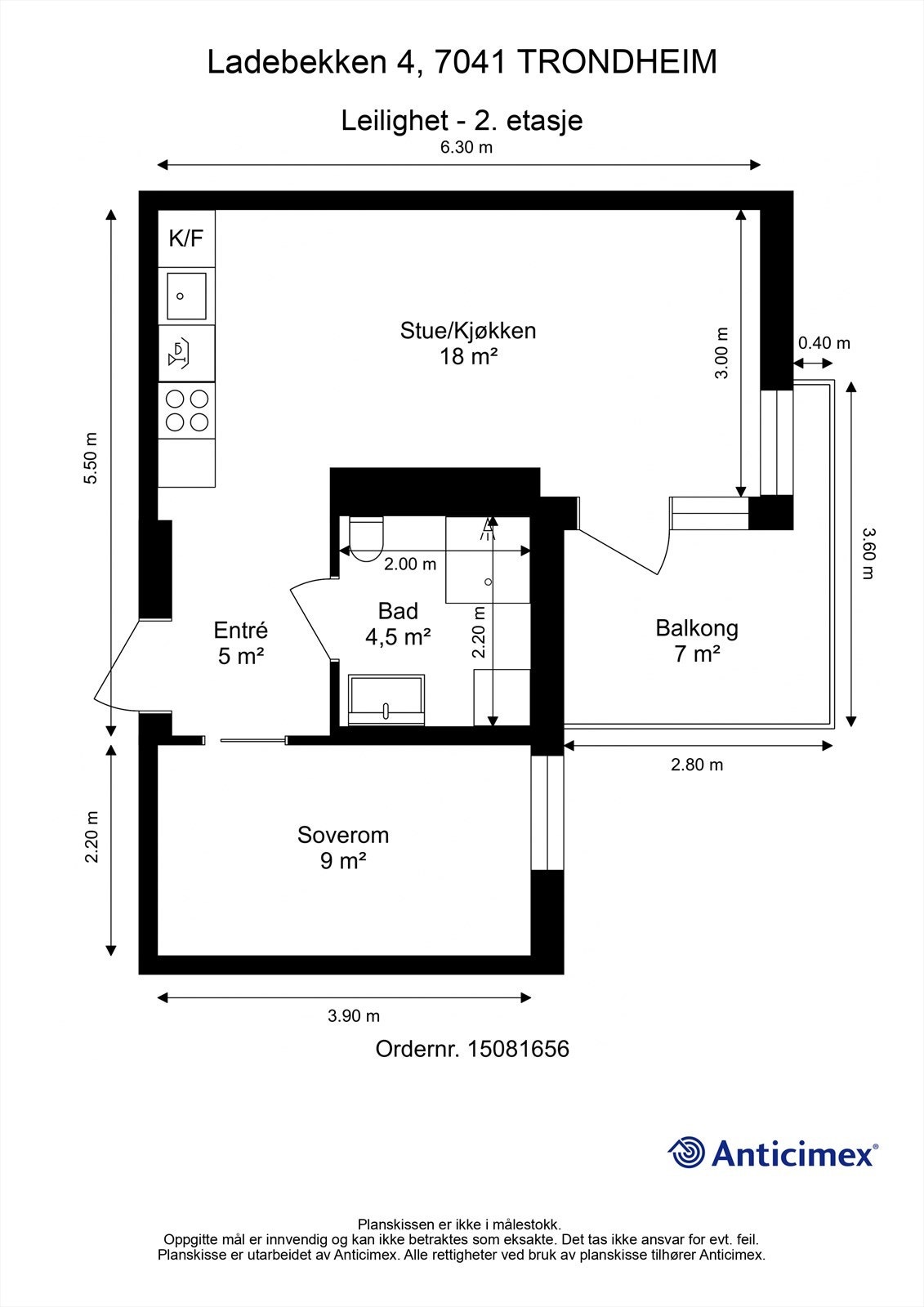 Planskisse. Galleribilde
