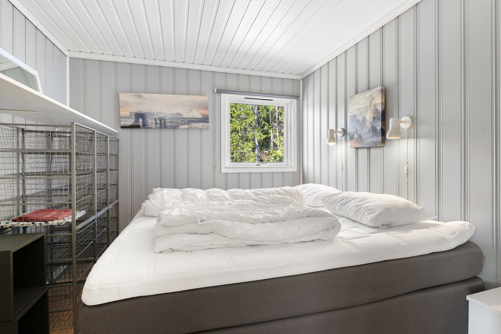 Stort fint soverom Galleribilde