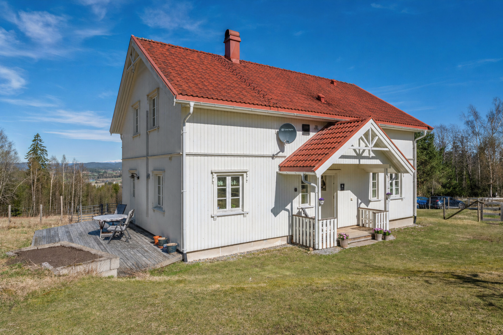 Moderne våningshus fra 2014. Galleribilde