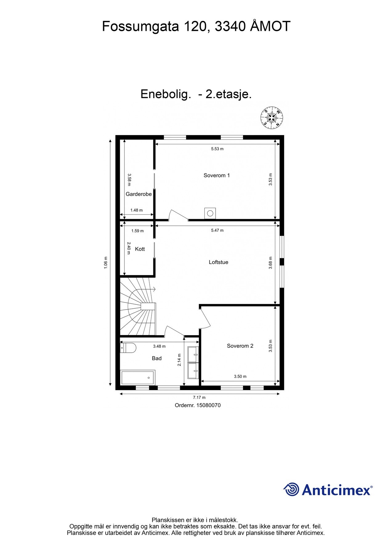 Plantegning 2.etasje. Galleribilde