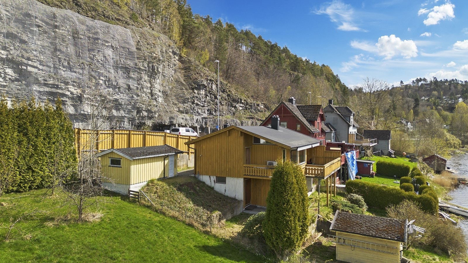 Dronefoto Galleribilde