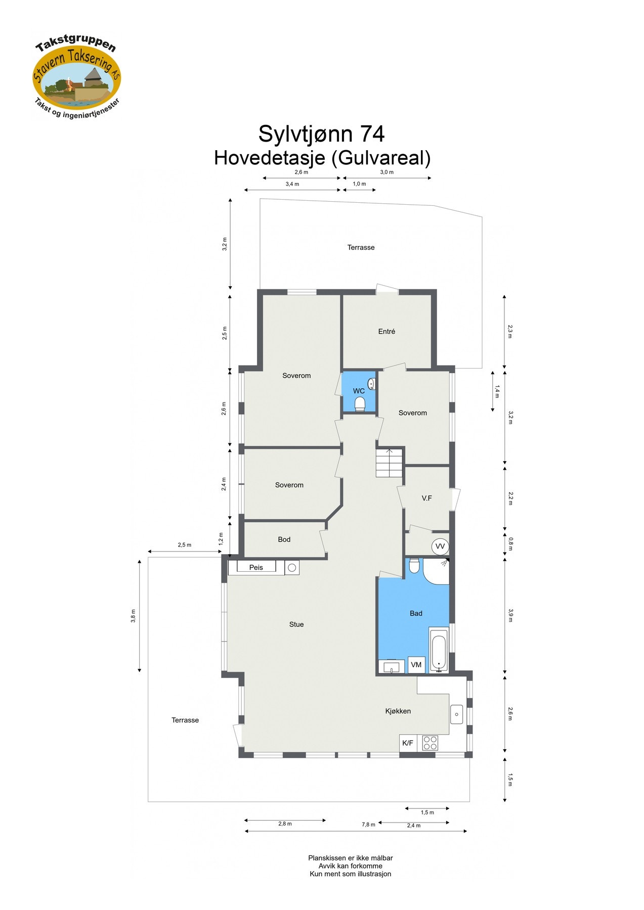 Plantegning. Galleribilde