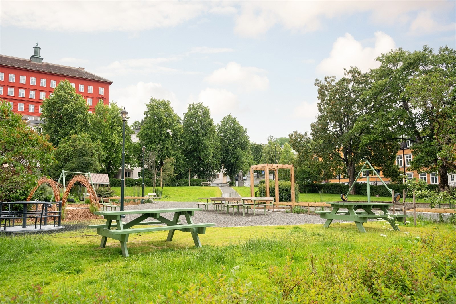 I nærområdet er det flere flotte parkområder. Galleribilde