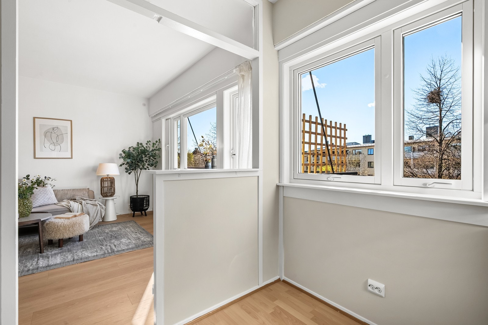 Nye vinduer og terrassedør installert gjennom sameiet, prod. 2023. Galleribilde