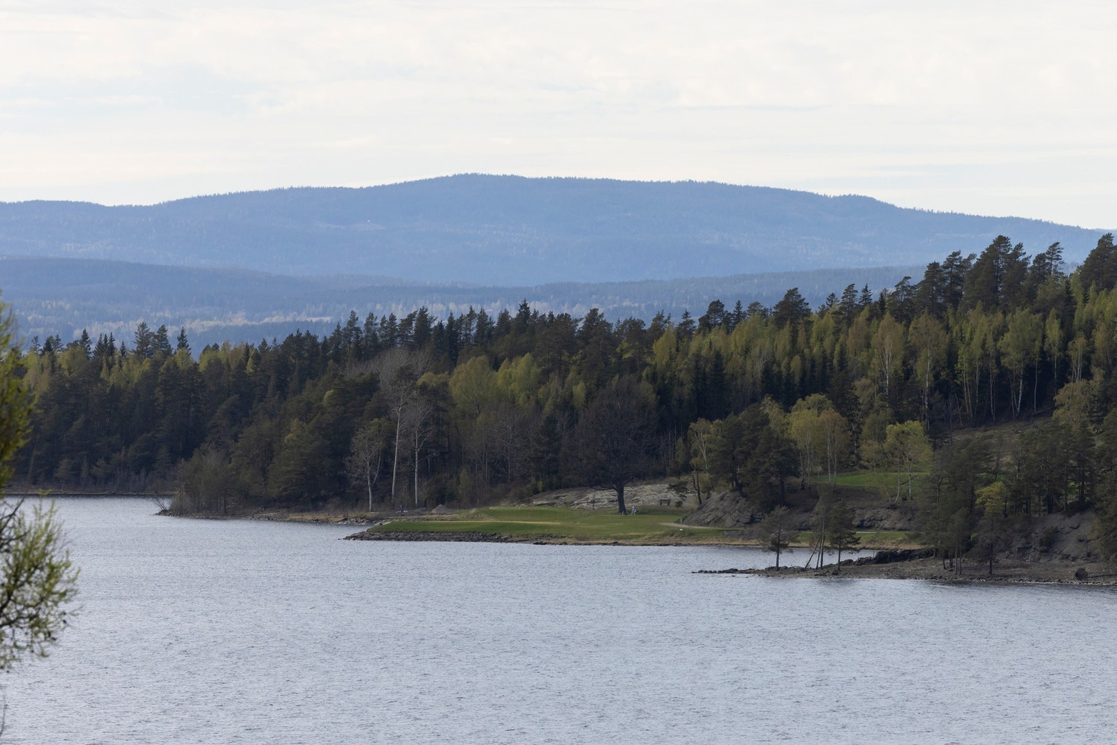 Rett ved hytta ligger Storøya som har en meget bra golfbane, Tyrifjorden golfklubb. Galleribilde