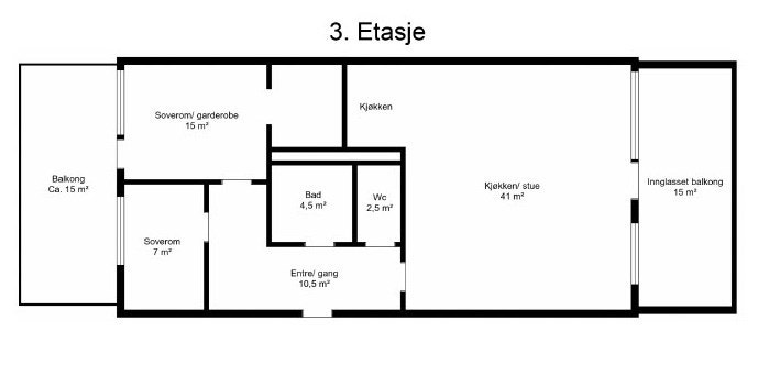 Planskisse. Galleribilde