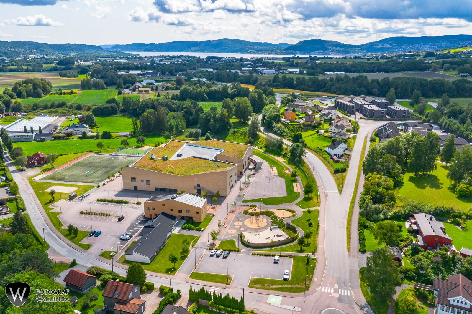 Kort vei til Lierbyen fra prosjektet. Her har du tilgang til de dagligdagse gjøremålene. Galleribilde