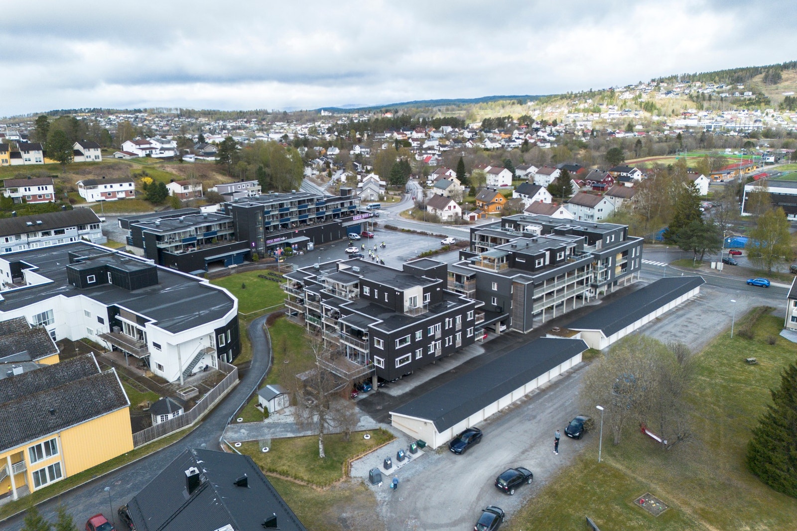 Gangavstand til bysentrum Galleribilde