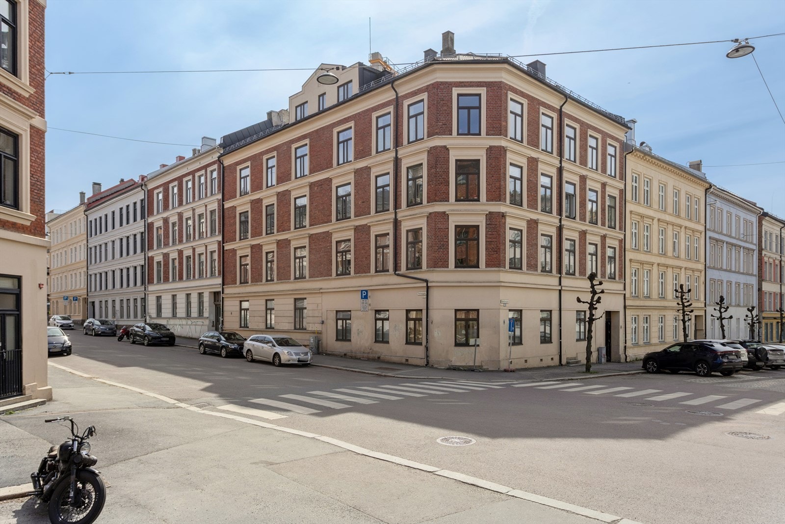 Byggets fasade. Galleribilde