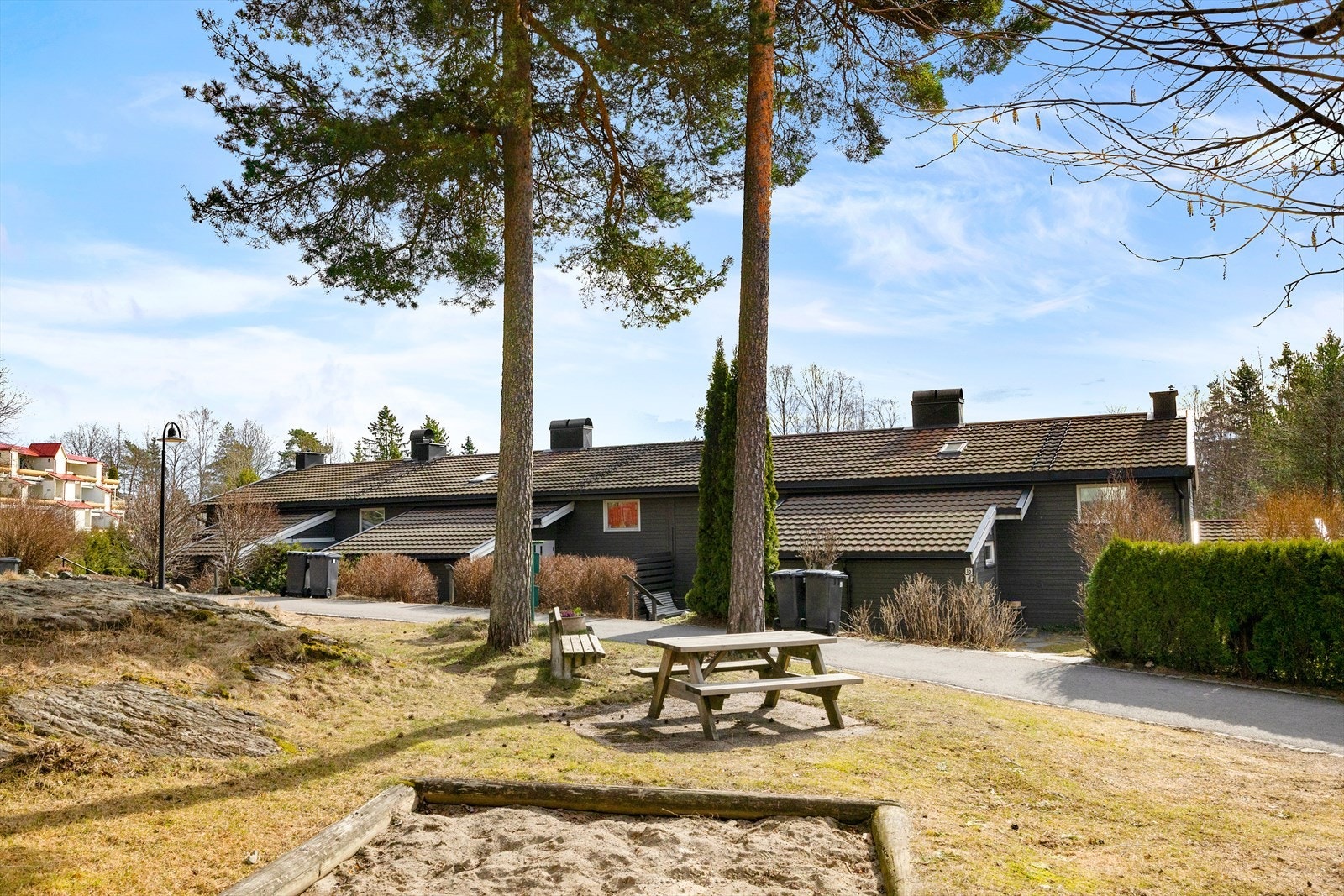 Hyggelige fellesområder til glede for beboerne i sameiet. Galleribilde