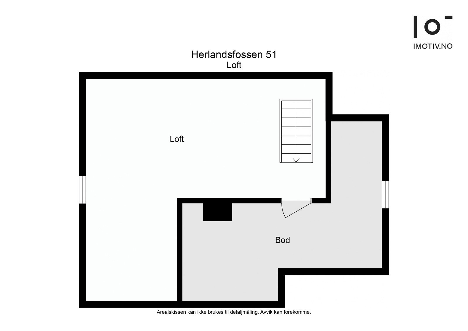 BRA-i: 27 m². Uinnredet loft Galleribilde