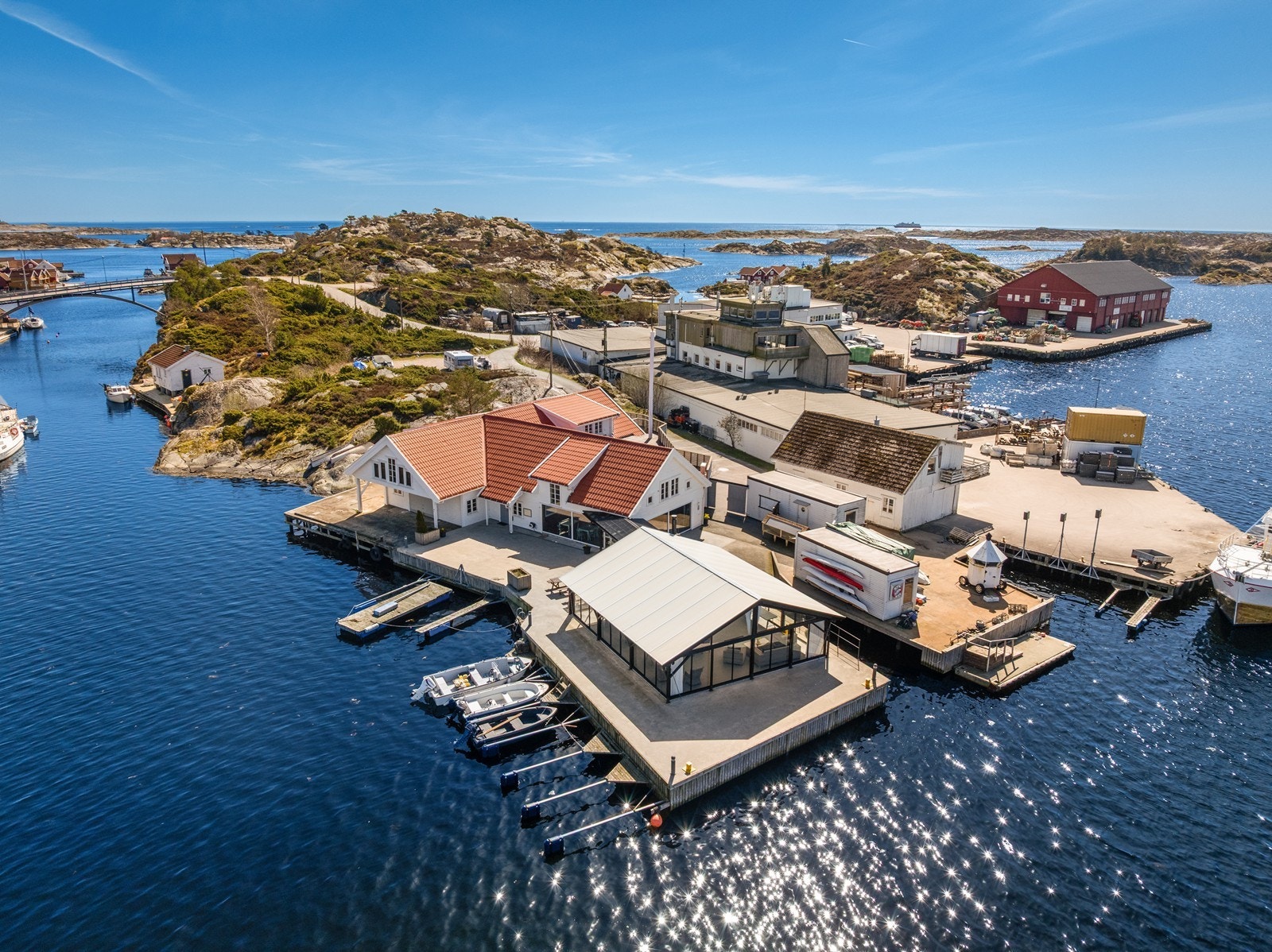 Området byr på en rekke fasiliteter for store og små! Galleribilde