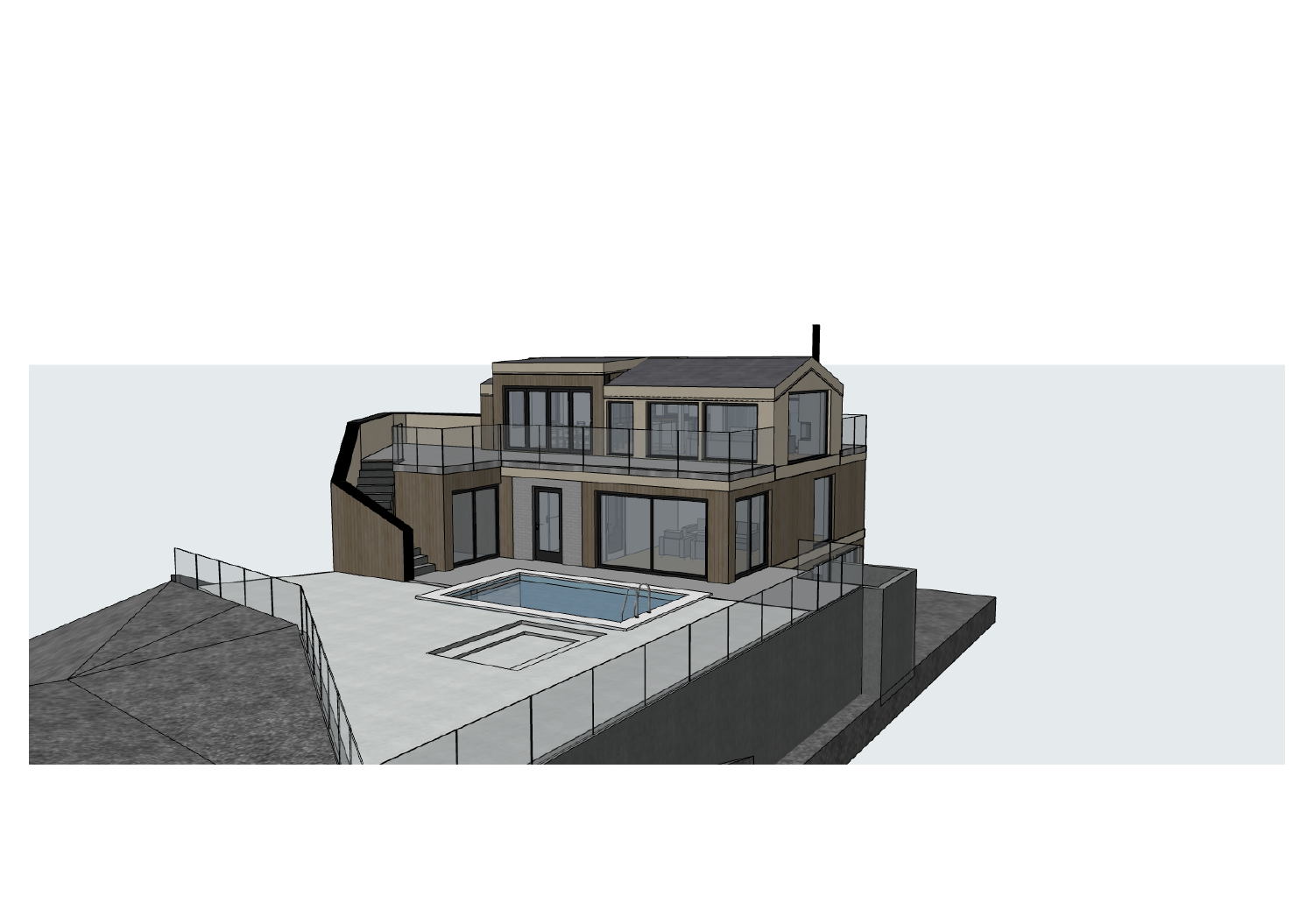 3D tegninger og arkitekt-tegninger kan medfølge om ønskelig Galleribilde