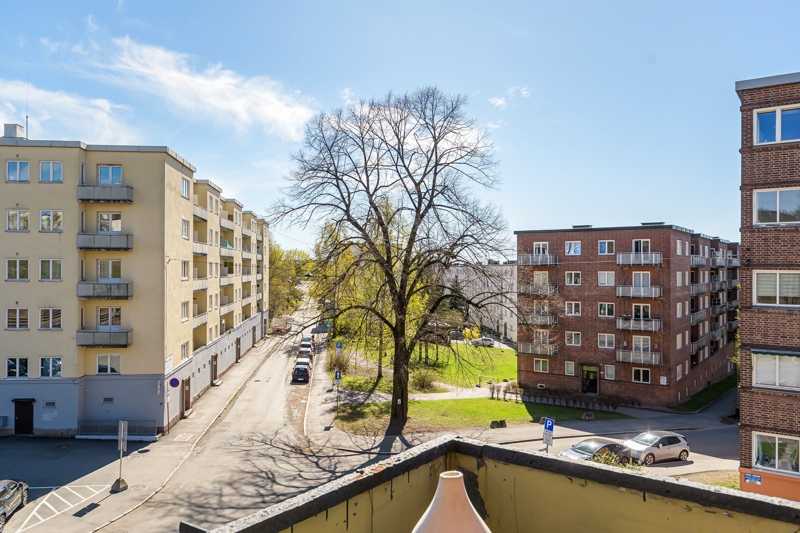 Her bor du høyt og fritt i 3. etg! Galleribilde