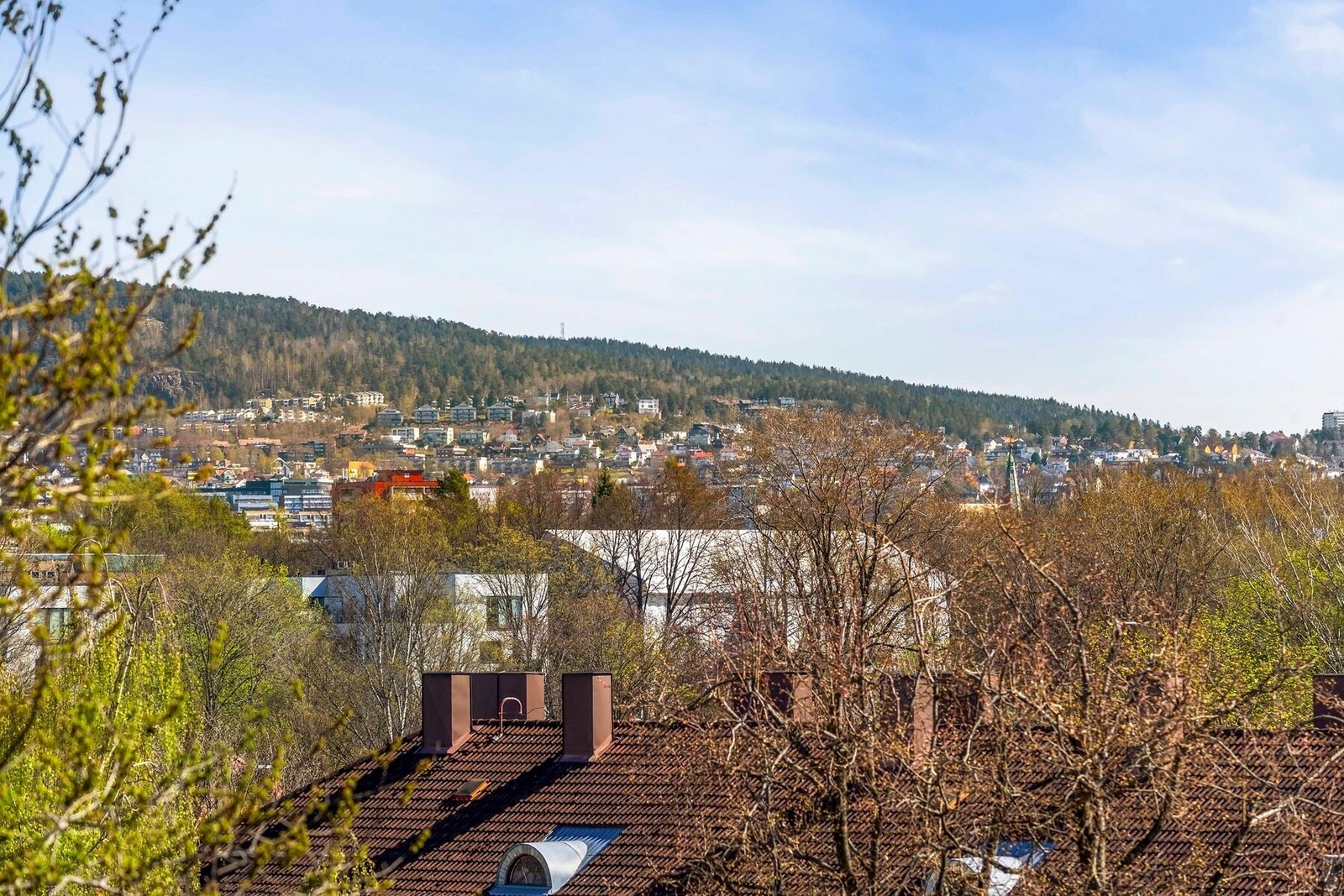 Utsikten - Ullevålsveien på Adamstuen er et område med pene bygg og idylliske omgivelser. Super koselig for søndagsturen Galleribilde
