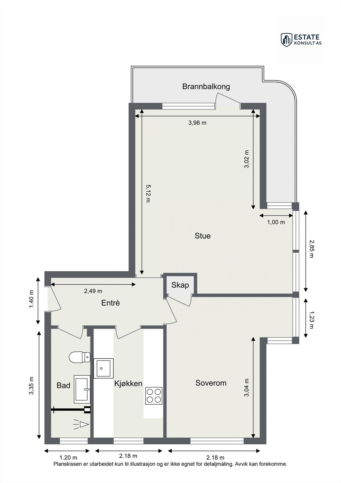 Planløsning. Galleribilde