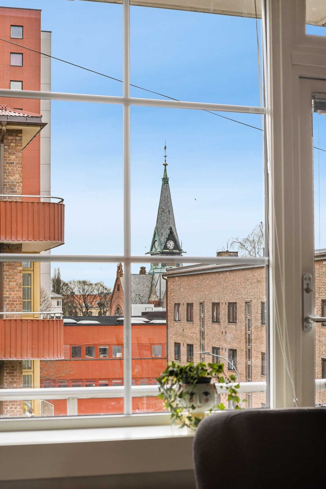 Utsikt som gir rommet litt ekstra karakter. Galleribilde