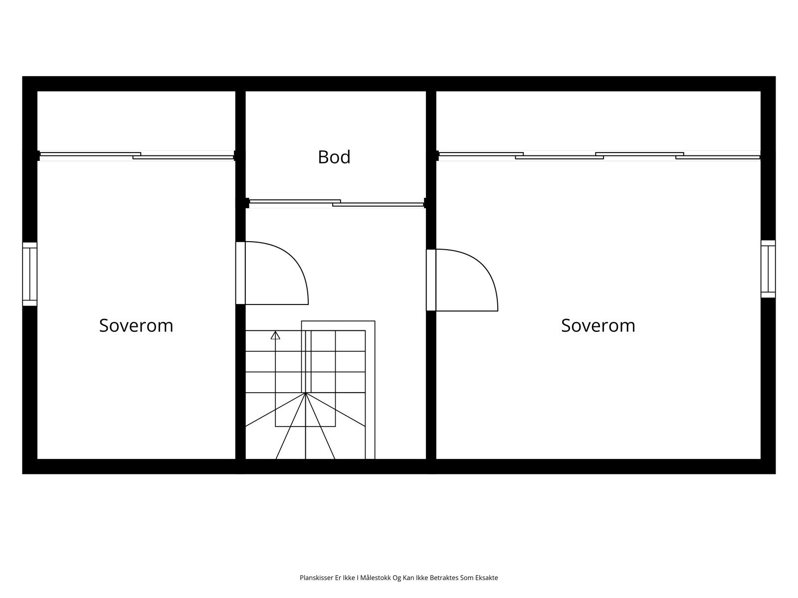 Plantegning 3 etg. Galleribilde