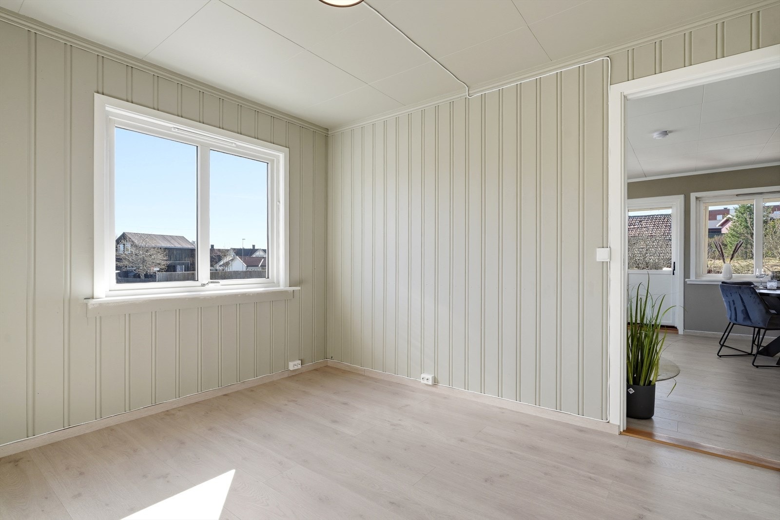 Leiligheten har tre soverom. Galleribilde