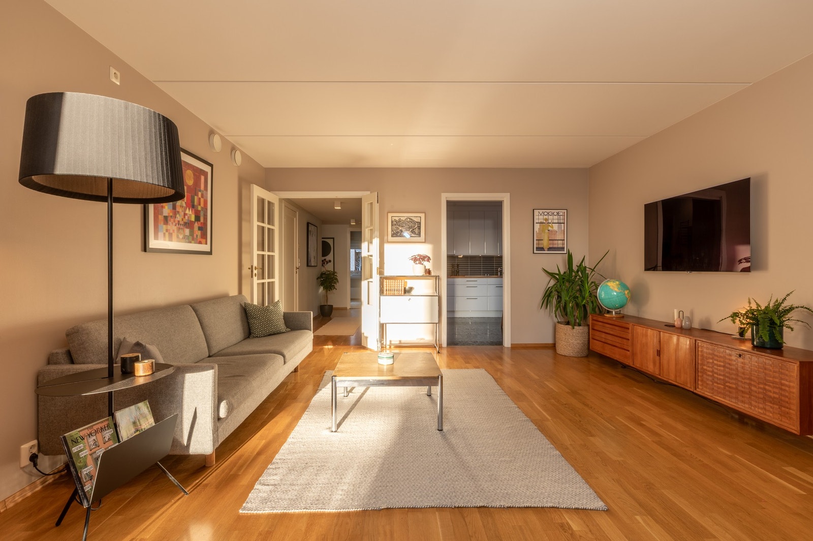 Leiligheten er utstyrt med balansert ventilasjon som gir et godt inneklima Galleribilde