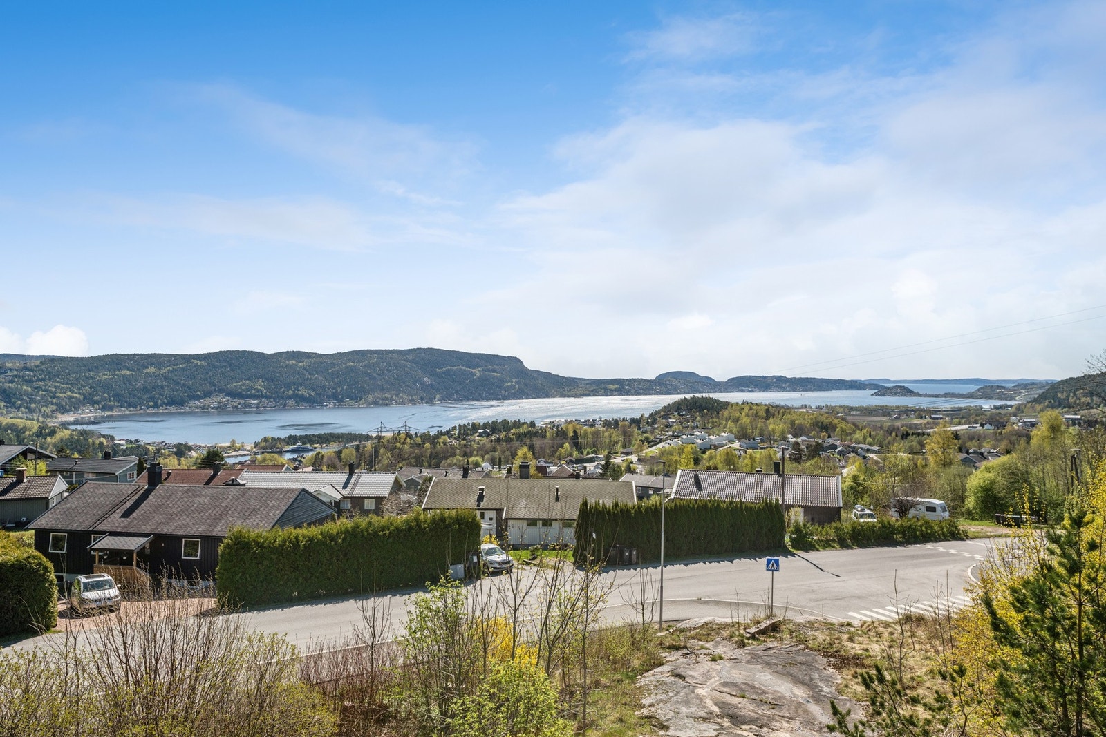 Fantastisk utsikt over Drammensfjorden og nærområdet. Galleribilde